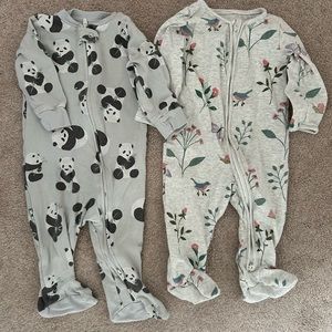 3-6 month Little Planet Footie/pajama